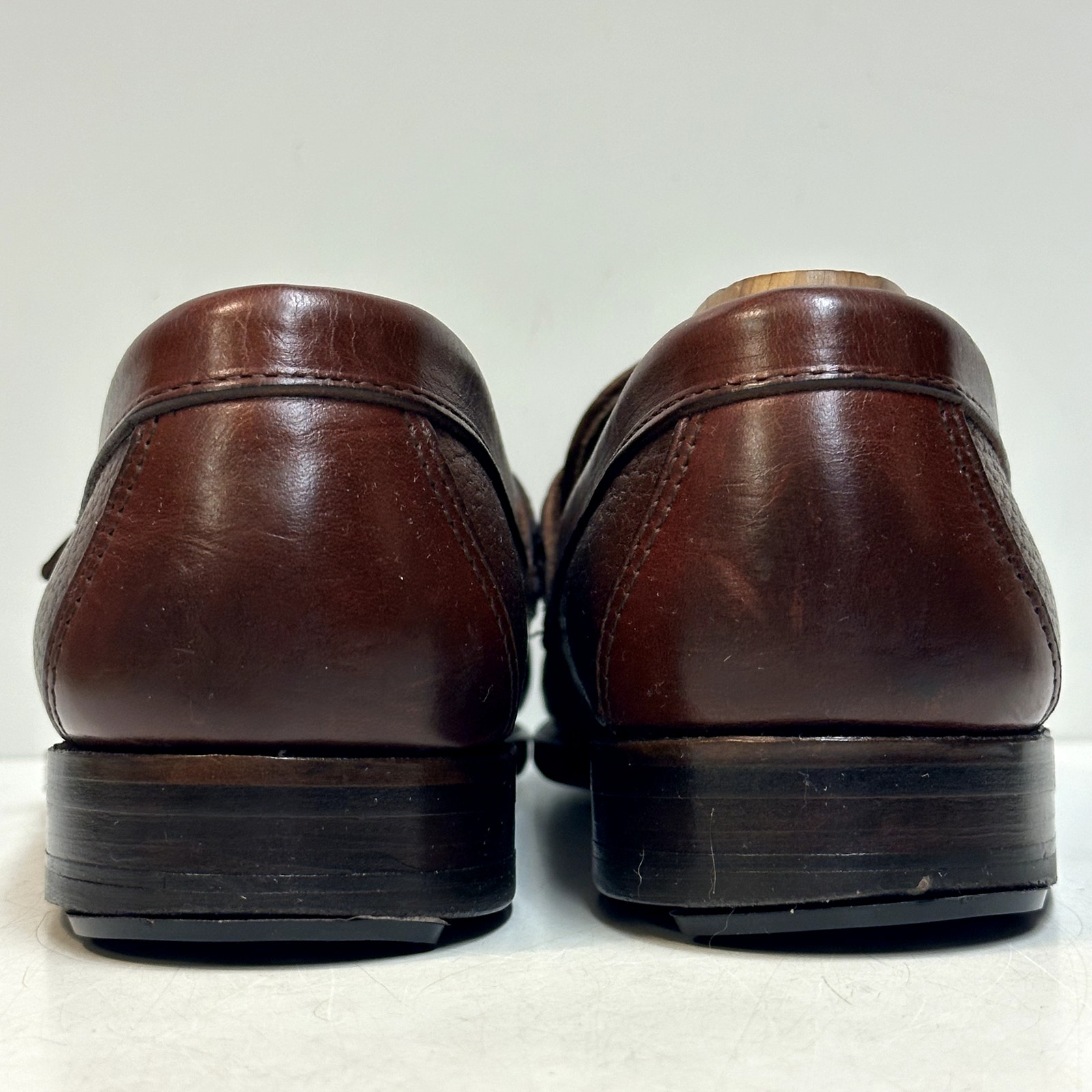 Vguc Rancourt & Co. X H.S. Trask Buckle Loafer Kiltie Made In Maine Usa 9.5 D — image 7 of 8